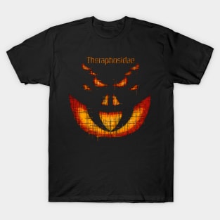 Theraphosidae spider face tarantula bird spider T-Shirt